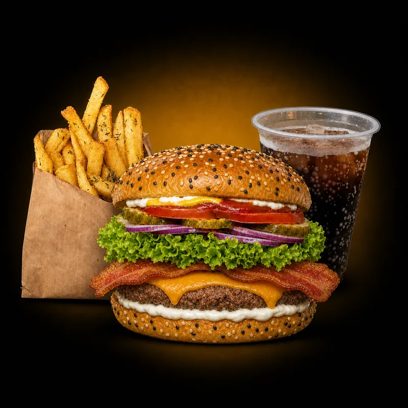 Big Bun Bacon Cheese Menu